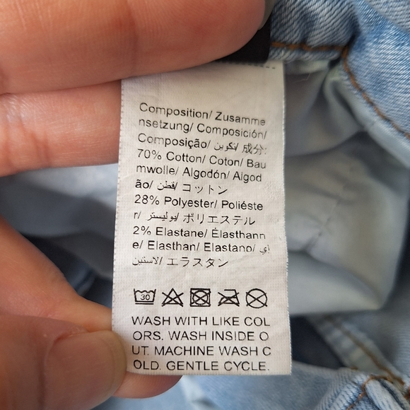 SHEIN Skinny Jeans Size XXL 14 Blue - Picture 5 of 5